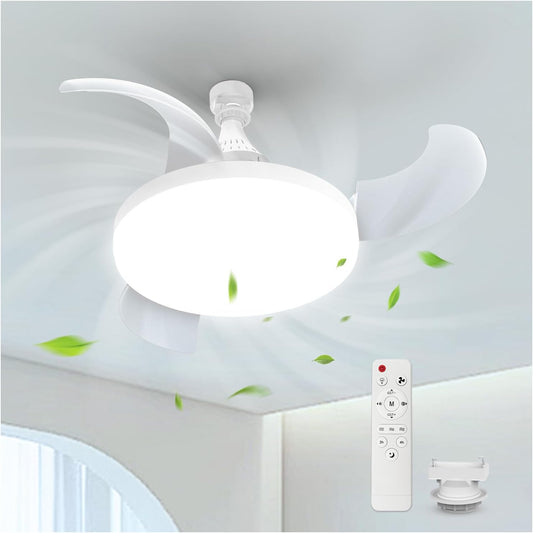 JOYINLED Fan With Light Dimmable Remote